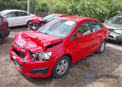 2012 Chevrolet Sonic 2Lt из США, поврежденный, VIN 1G1JC5SH4C4115895